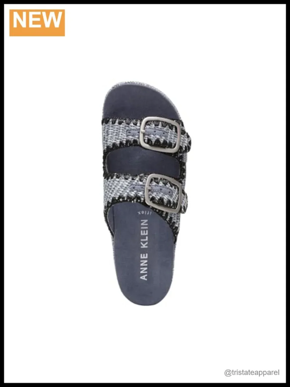 Anne Klein Vineyard Espadrille Heeled Sandals Raffia Block Heel